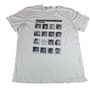 Avett Brothers Band Yearbook Style Short Sleeve T-Shirt Merch Unisex Size Large